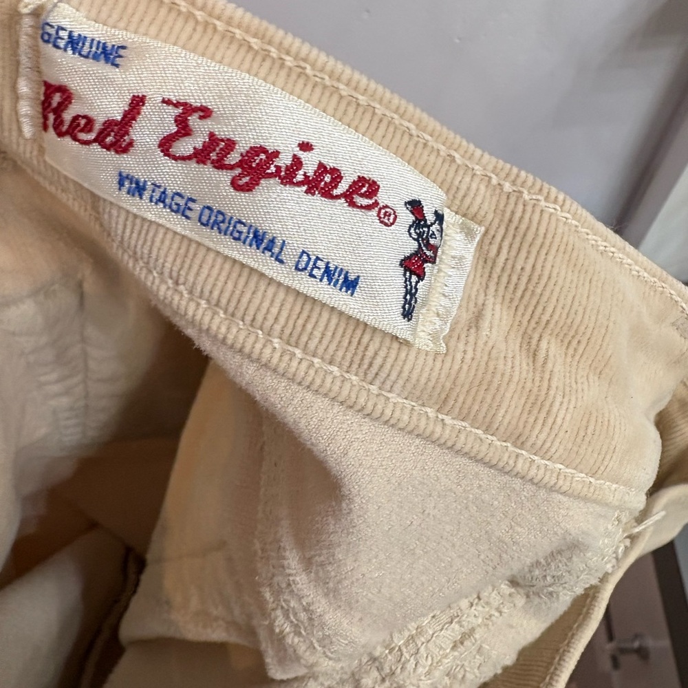 Red Engine Tan Bootcut Jeans - Picture 4 of 4